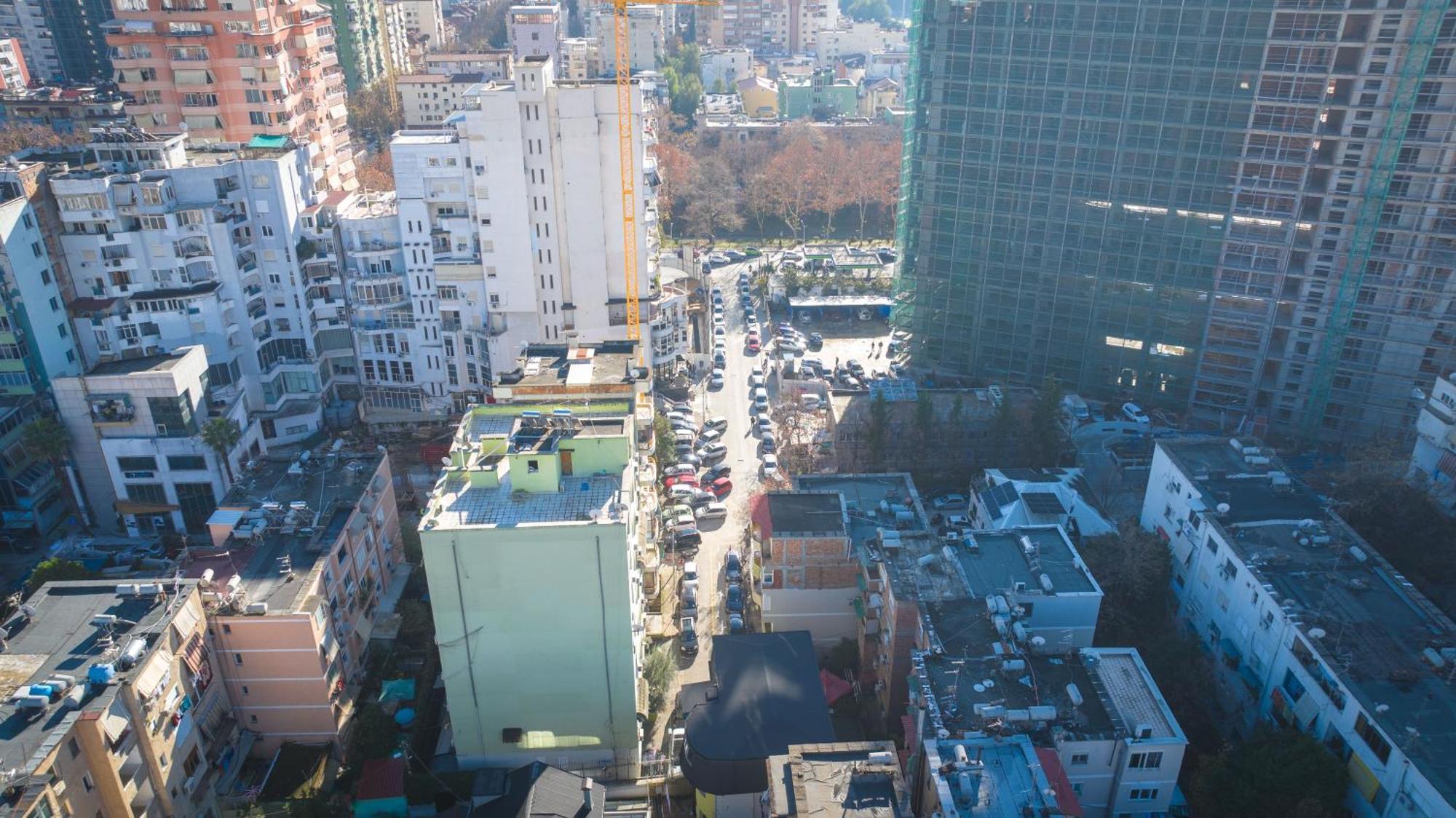 Hotel Aria Tirana Buitenkant foto