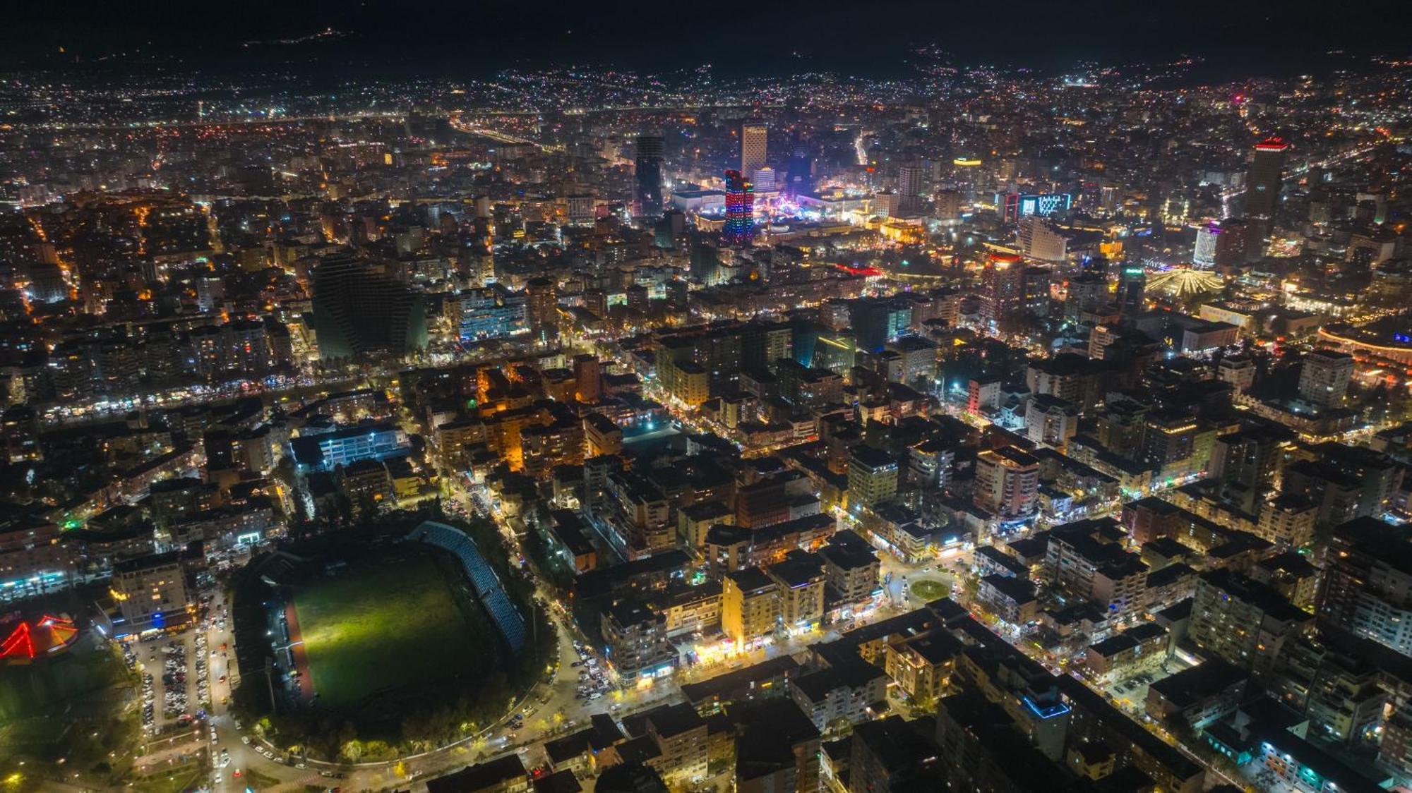 Hotel Aria Tirana Buitenkant foto