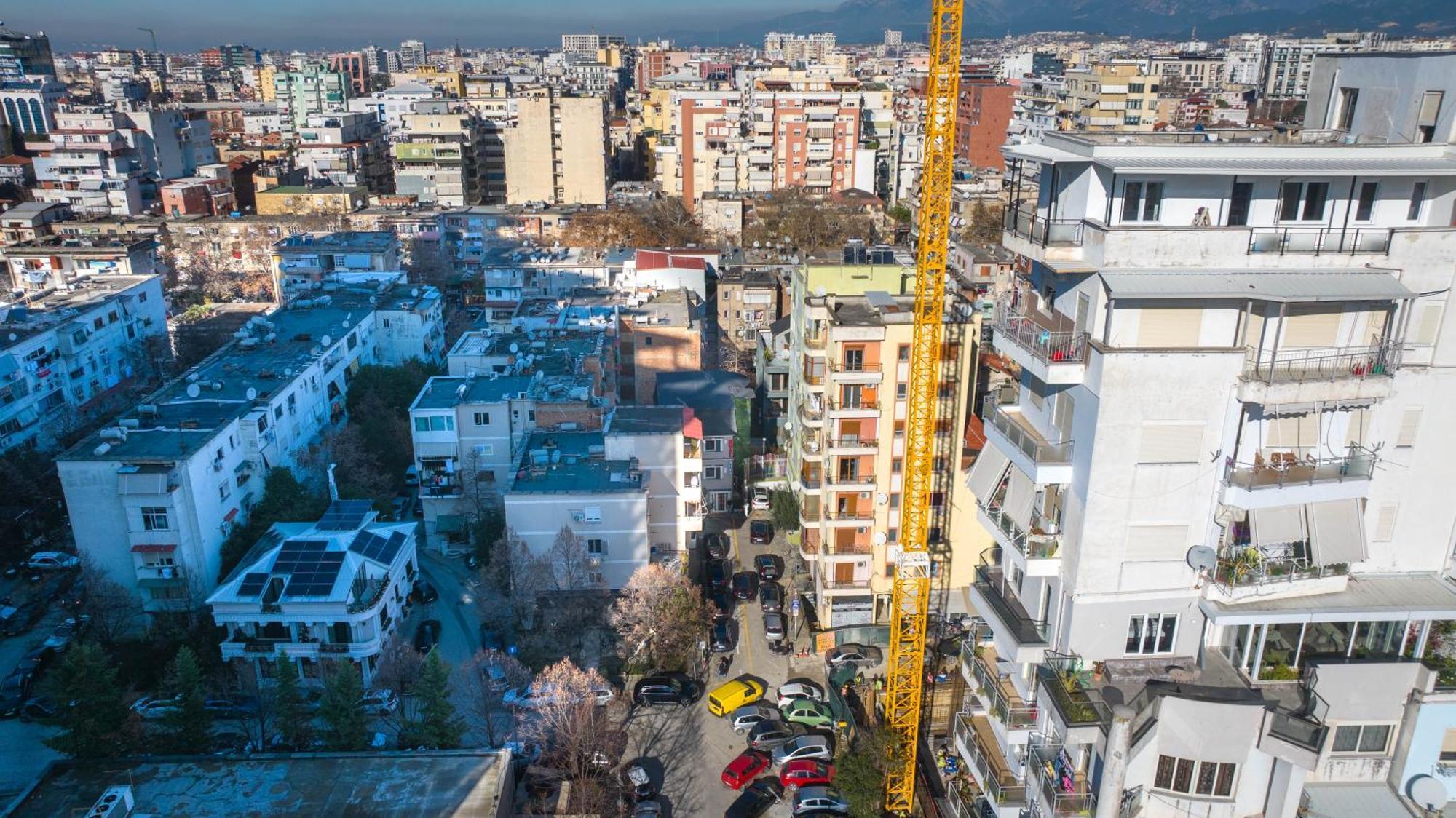 Hotel Aria Tirana Buitenkant foto