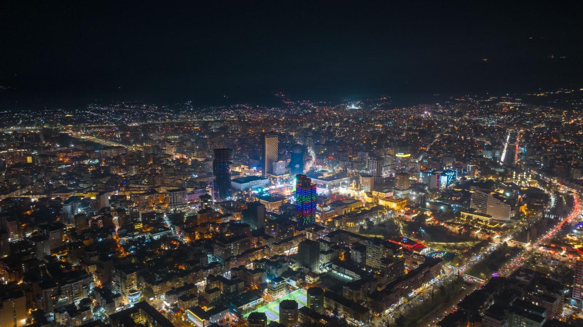 Hotel Aria Tirana Buitenkant foto